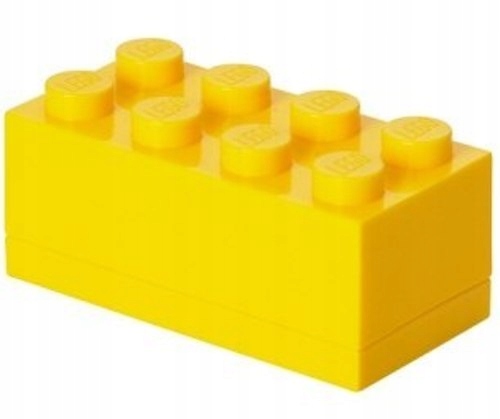 

Lego Pojemnik 8 Mini Klocek Pudełko Żółty 40121732