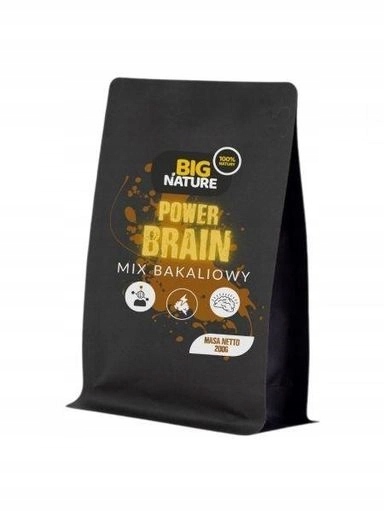 Levně 4x Big Nature Směs Sušeného Ovoce A Ořechů Power Brain 200 g