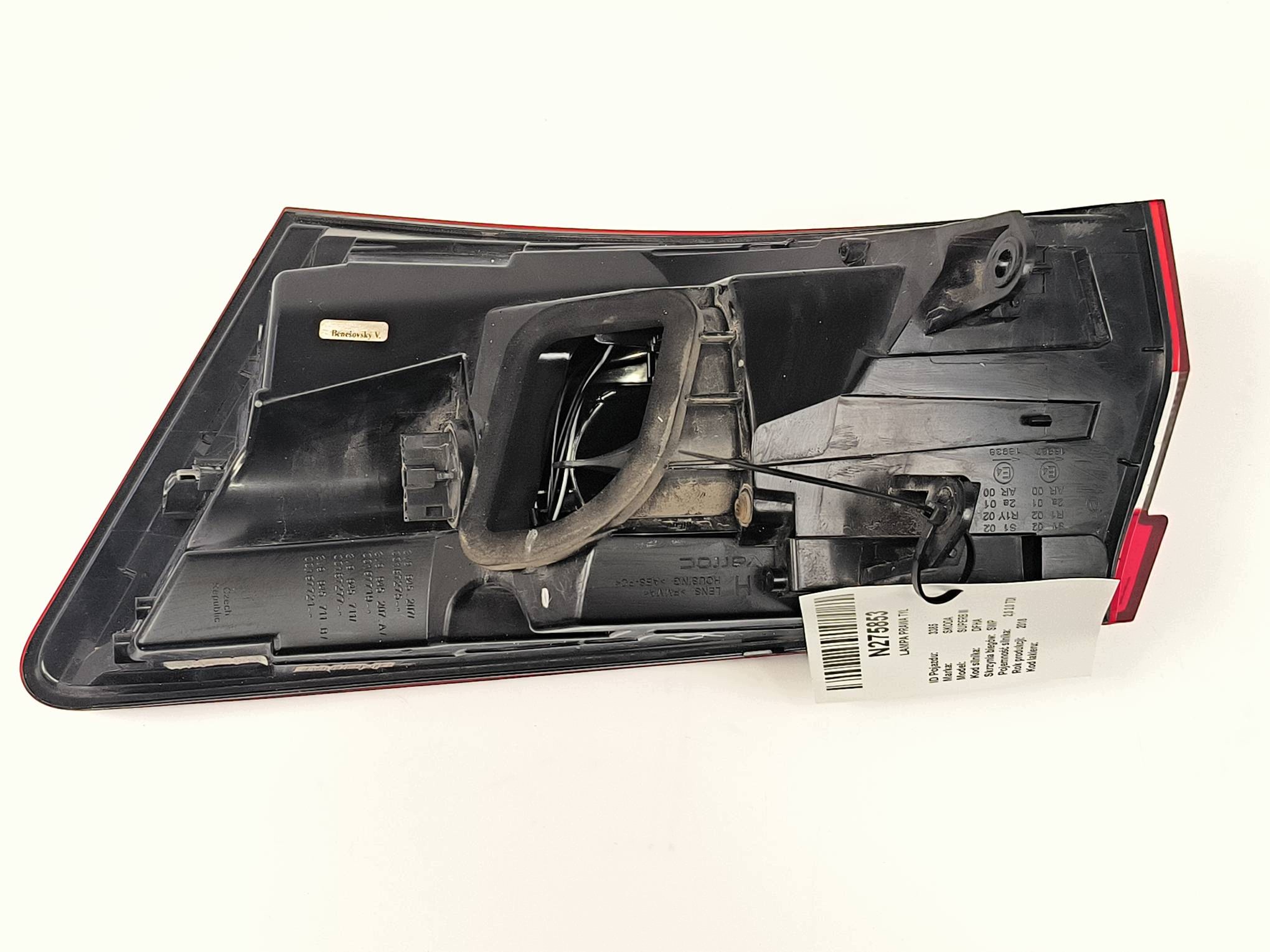 light right rear part SKODA SUPERB III