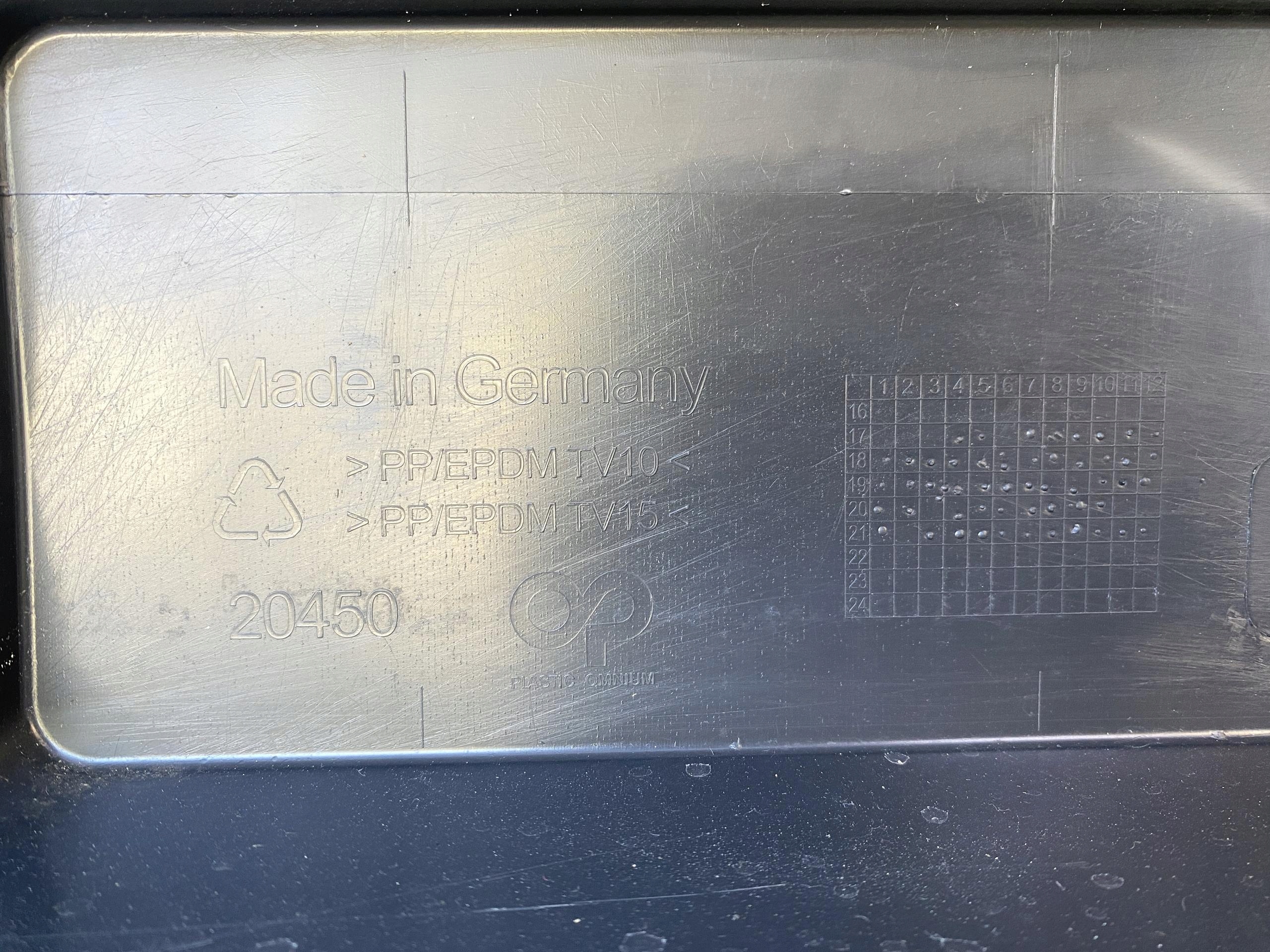 SPRINTER 907 910 17- front bumper grey new A9108850000