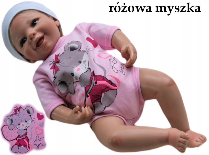 

Body pajacyk nadruk 92 krótki rękaw bawełniane
