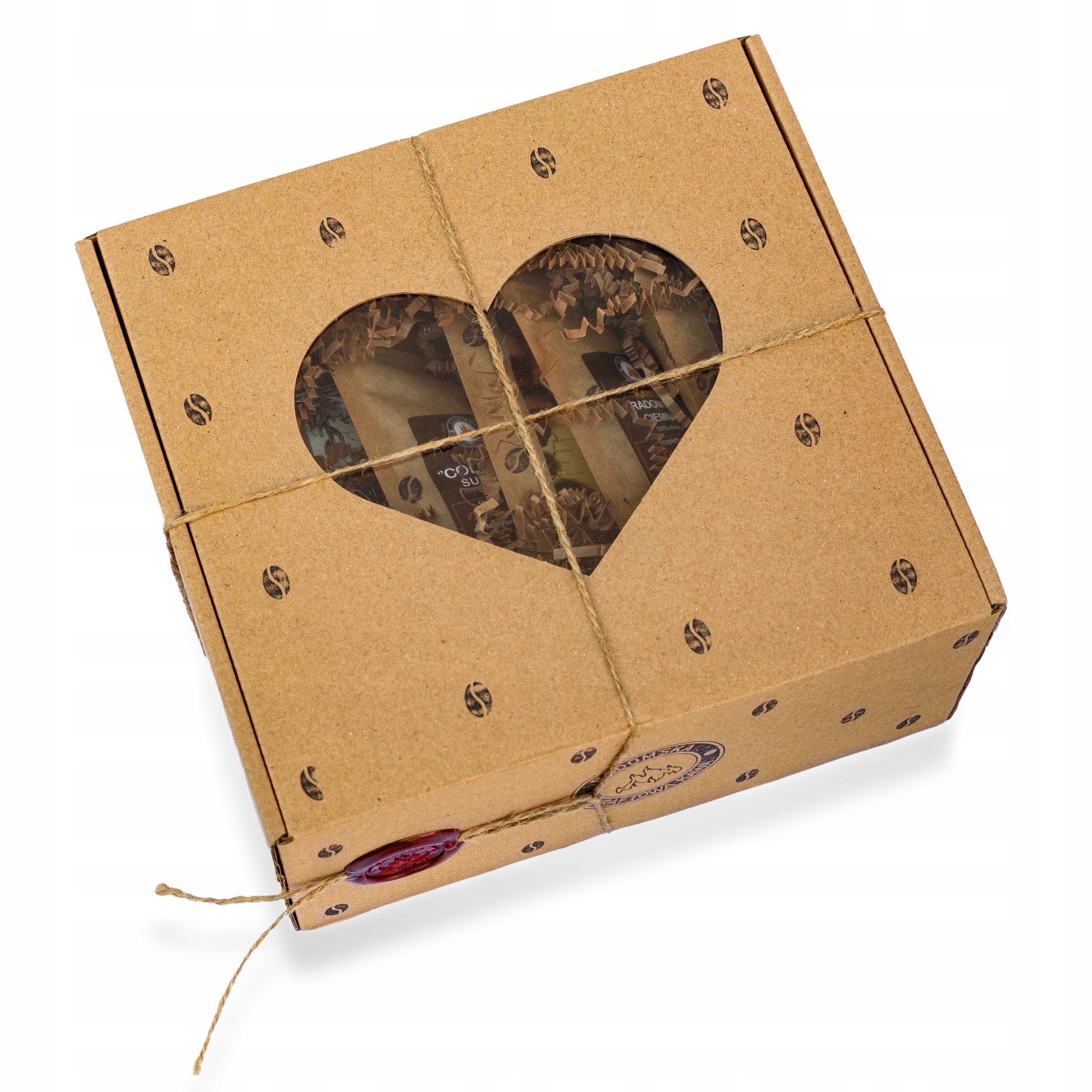 Kawa Arabica Zestaw/Kosz Prezentowy 6x100g