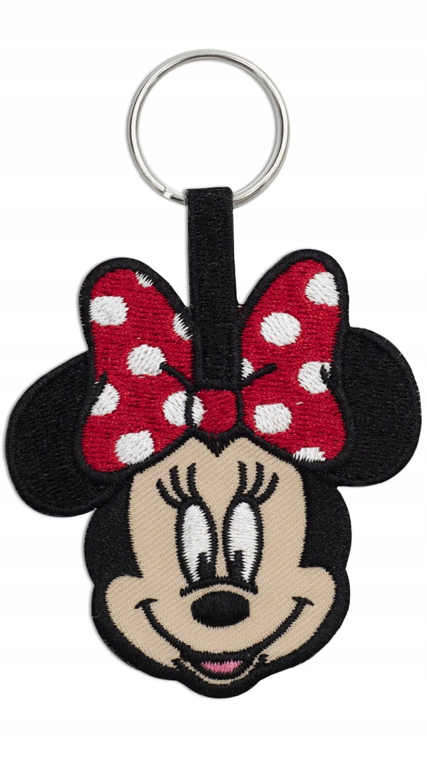 

Minnie Mouse twarz bajkowy tkany brelok