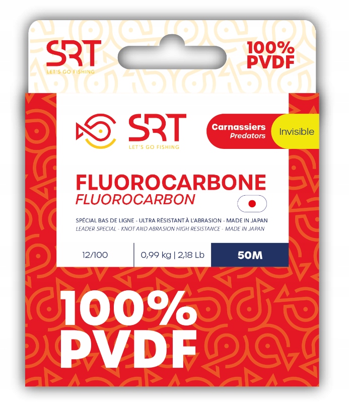 Fluorocarbon Sert Przyponowy 0.14 50M