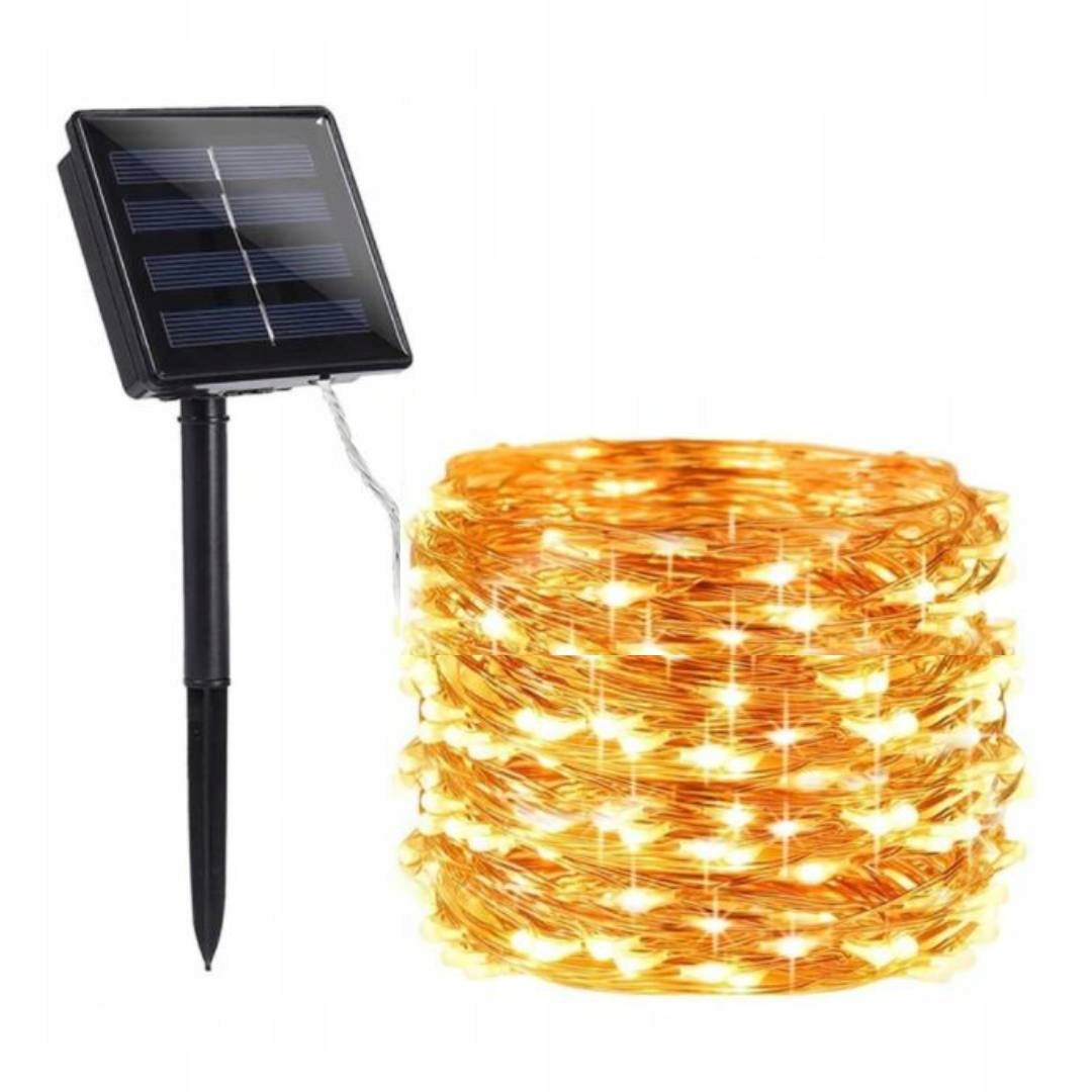 

Lampki Ogrodowe Choinkowe Solarne 200 Led Girlanda