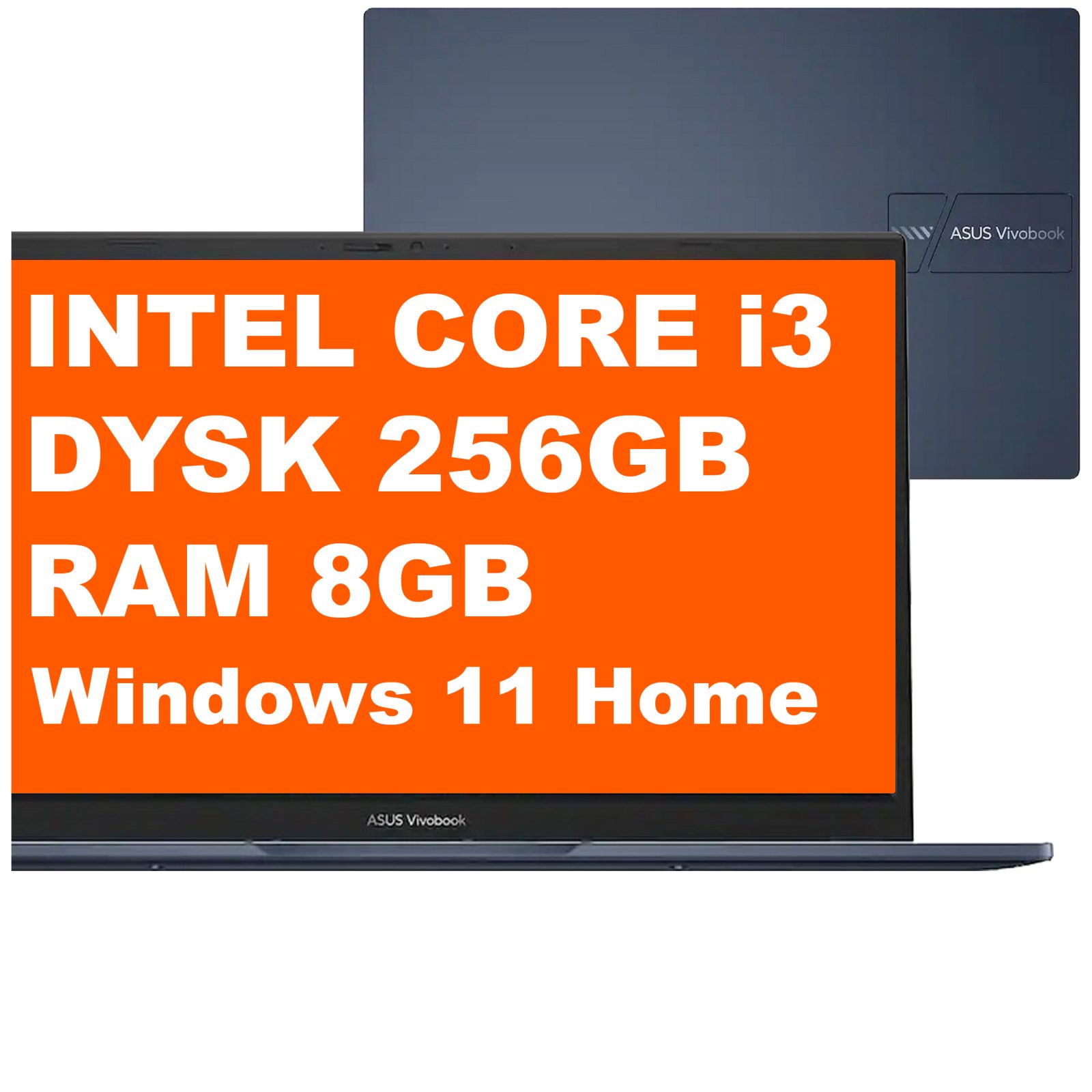 Asus Vivobook 14 X1404VA Intel i3 8GB 256GB Intel Graphics FullHD Win 11