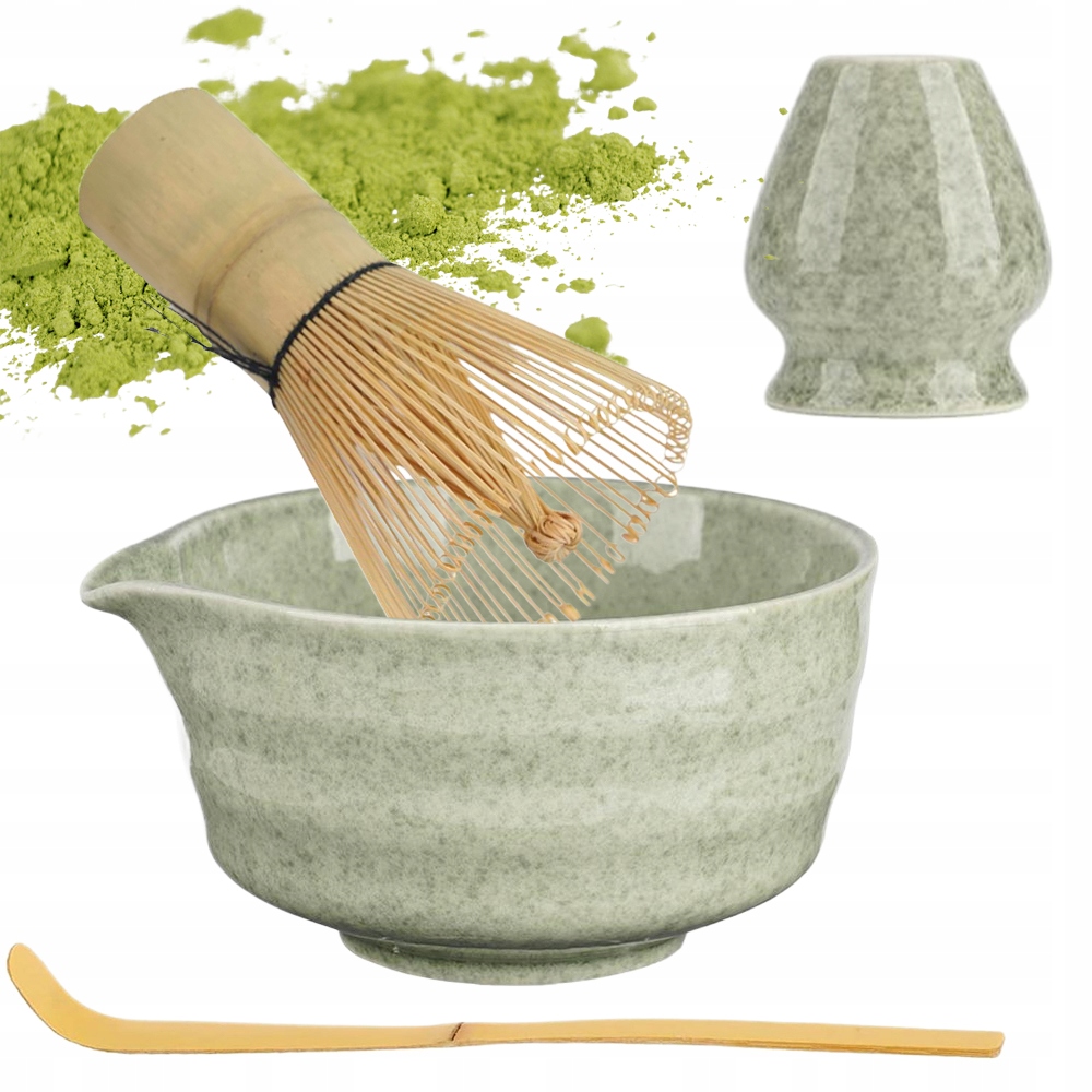 Levně Matcha Čaj Nástroj Sada Pro Míchání Matcha 4V1