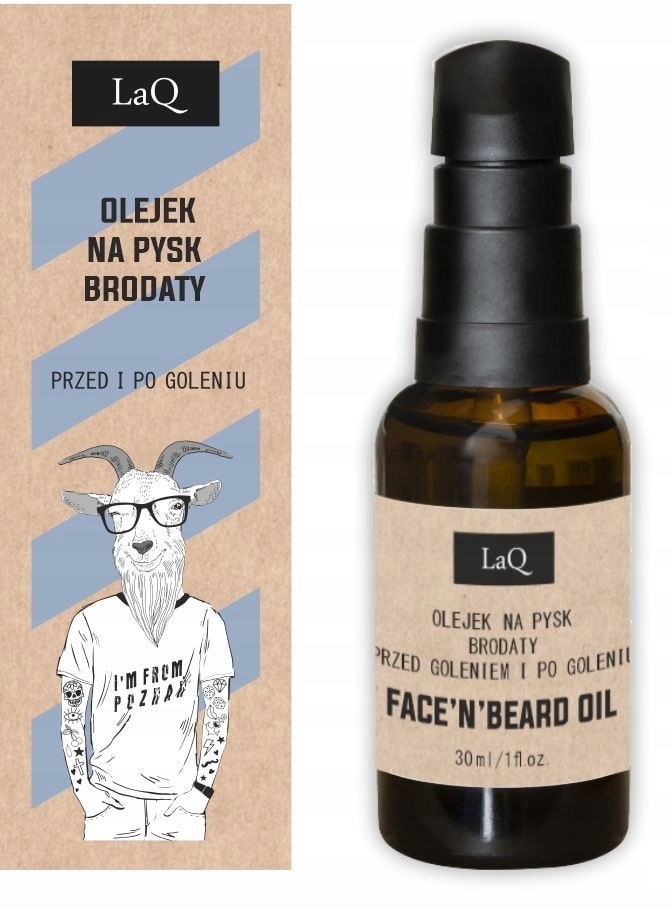 

LaQ Zmiękczający Olejek na ryj brodaty Kozioł 30ml