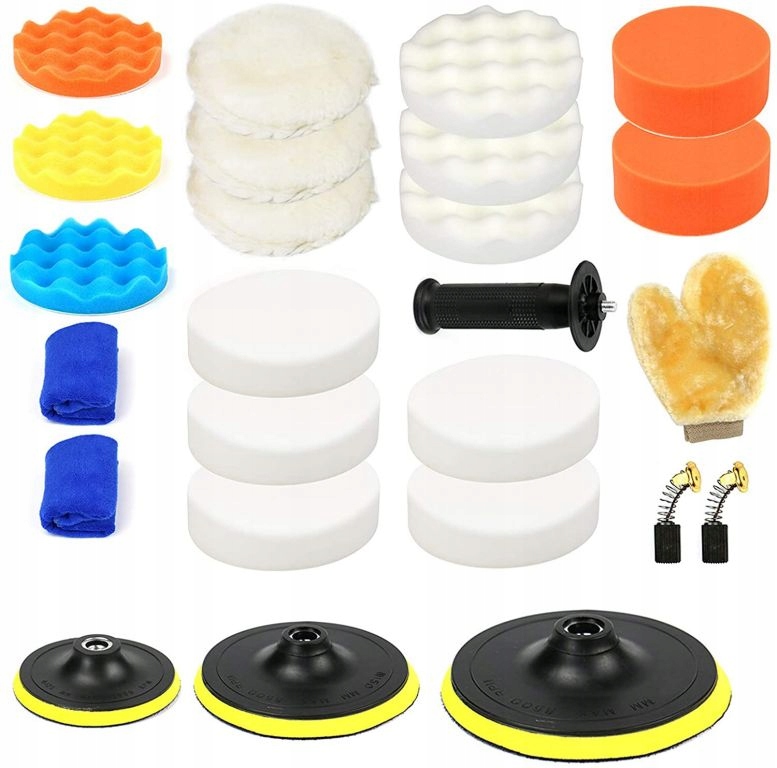 Elektryczna polerka do karoserii, 1400 W. Waga produktu z opakowaniem jednostkowym 7.2 kg