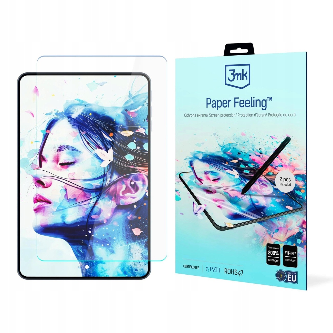 Folia matowa 3mk Paper Feeling do Samsung Galaxy Tab S7 Fe, 2 szt.