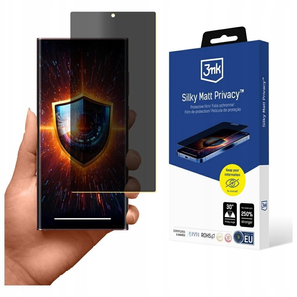Folia prywatyzująca 3MK Silky Matt Privacy do Samsung Galaxy S23 Ultra