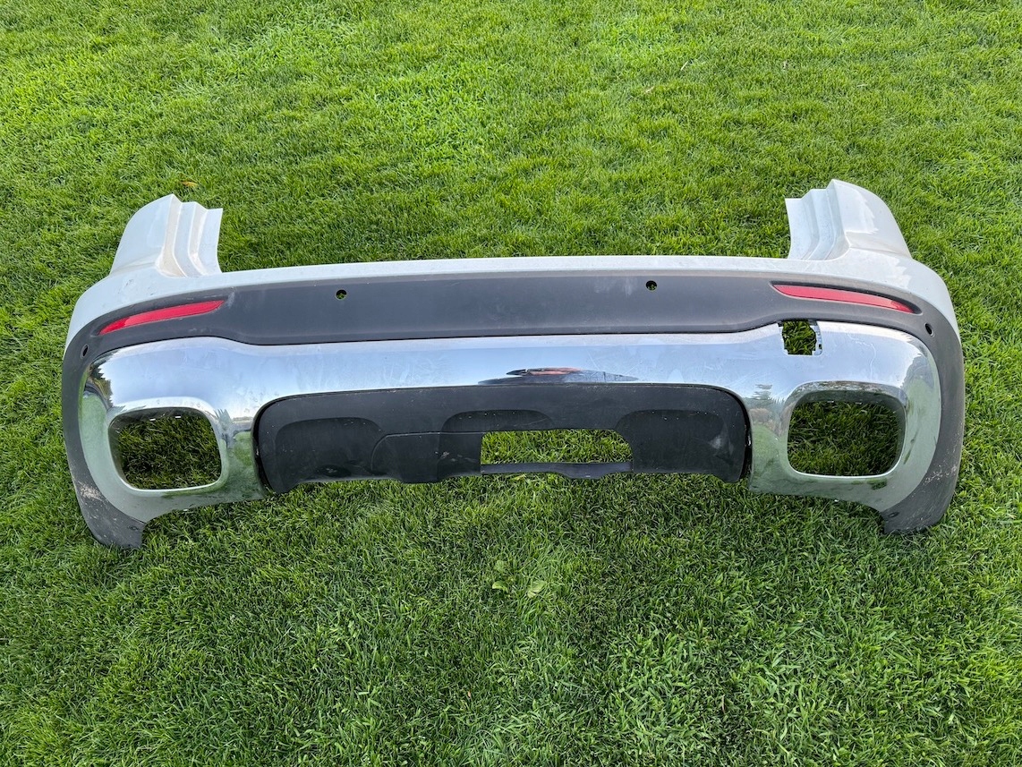 MERCEDES GLB X247 247 ZDERZAK TYLNY TYŁ CHROM ORYGINAŁ