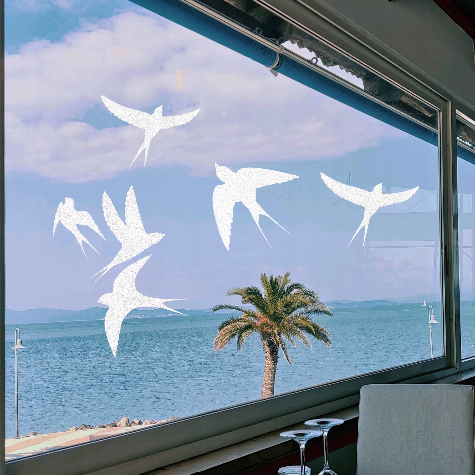 NAKLEJKI SZKLANE ALERT Marka bez marki