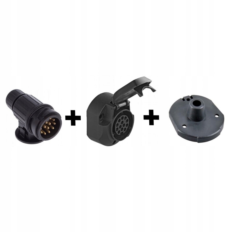 

Wtyk Wtyczka 13 Pin Gniazdo Guma Do Przyczepy 12V