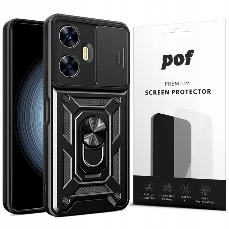 

Etui Pancerne Camring Do Realme C55 Szkło Pof