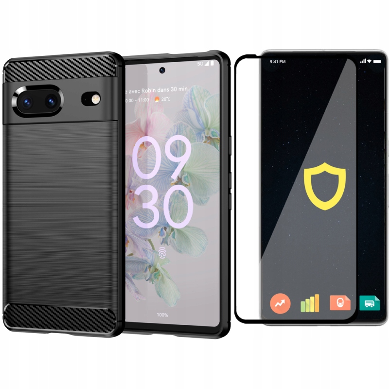 

Etui Pancerne Case Carbon Do Google Pixel 7 +szkło