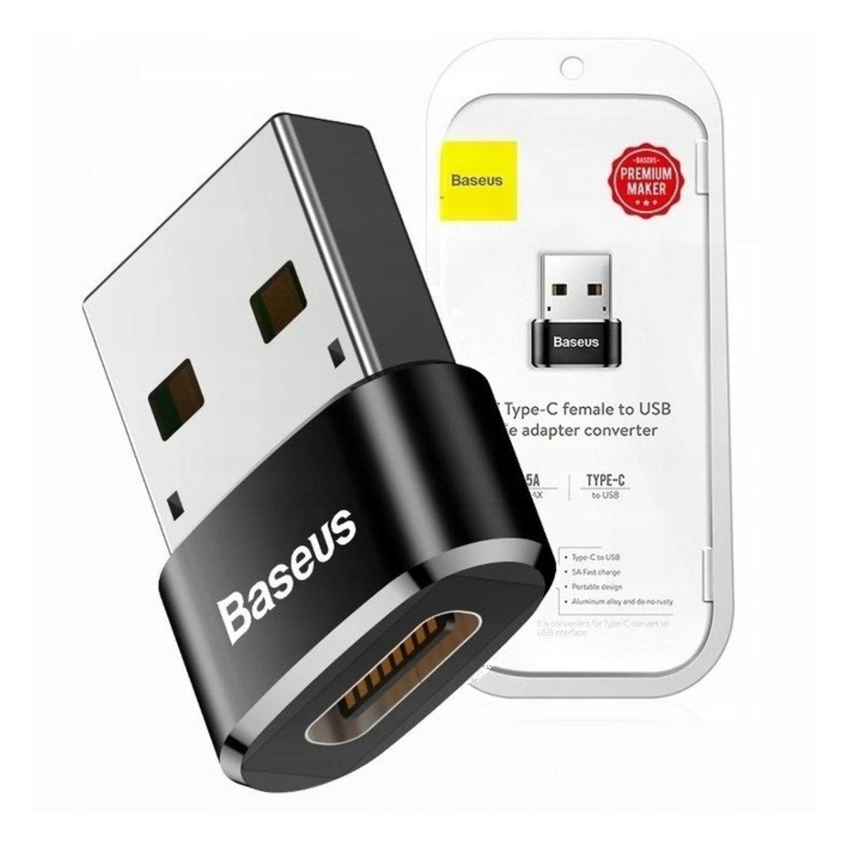 

Baseus Adapter Przejściówka Z Usb-c Na Usb-a