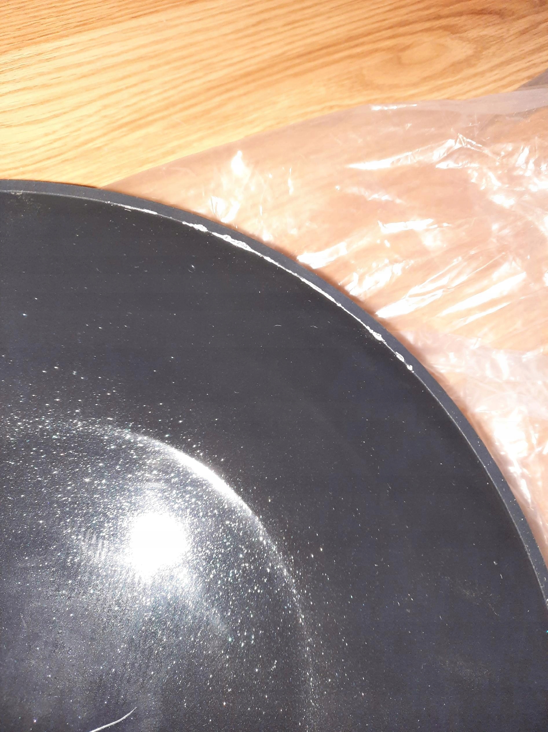 Wok KitchenAid Classic Forged Aluminium 28 cm Kolor czarny