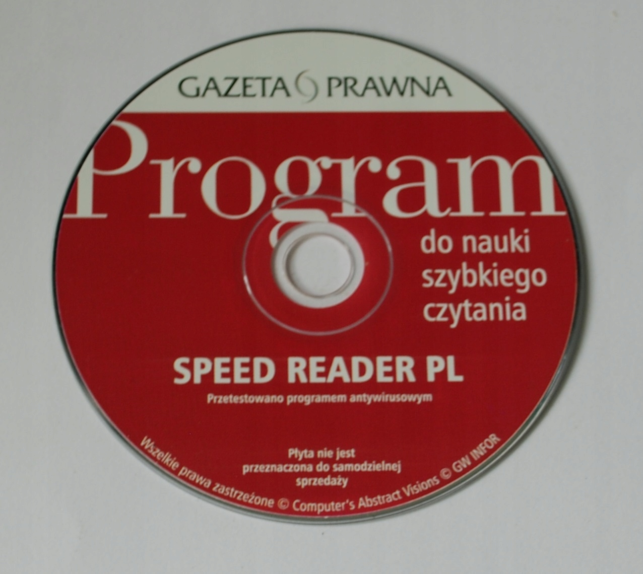 Program do nauki szybkiego czytania SPEED READER