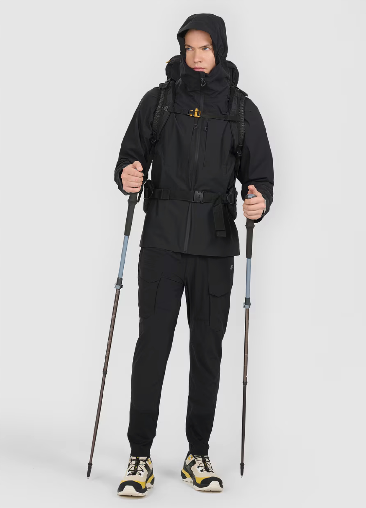 4F Technická Bunda Membrána 10000 Pánská M1010 Hluboká Černá L