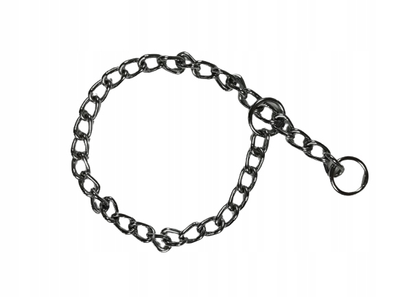 

Obroża metalowa zaciskowa dla psa dławik 45 cm