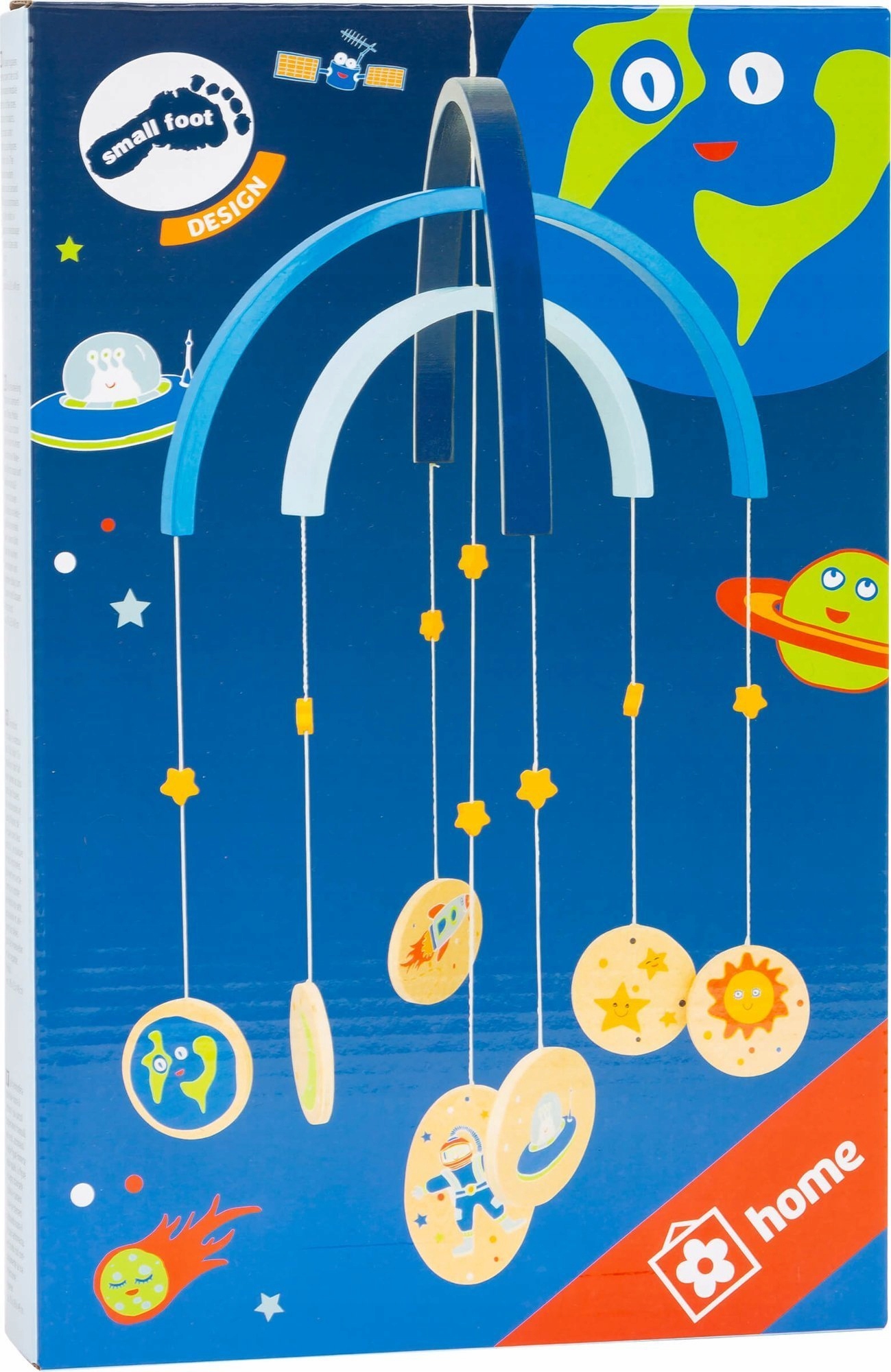 KARUZELA DO ŁÓŻECZKA DREWNIANA KOSMOS MENTESSORI Marka Small Foot