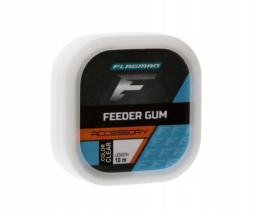 Flagman Amortyzator Feeder Gum Clear 0,80MM 10M
