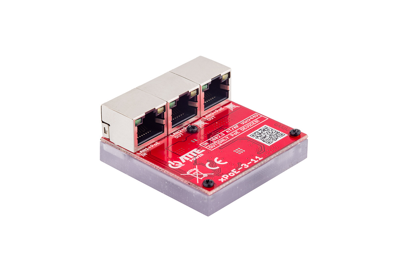 3-portový prepínač PoE xPoE-3-11A