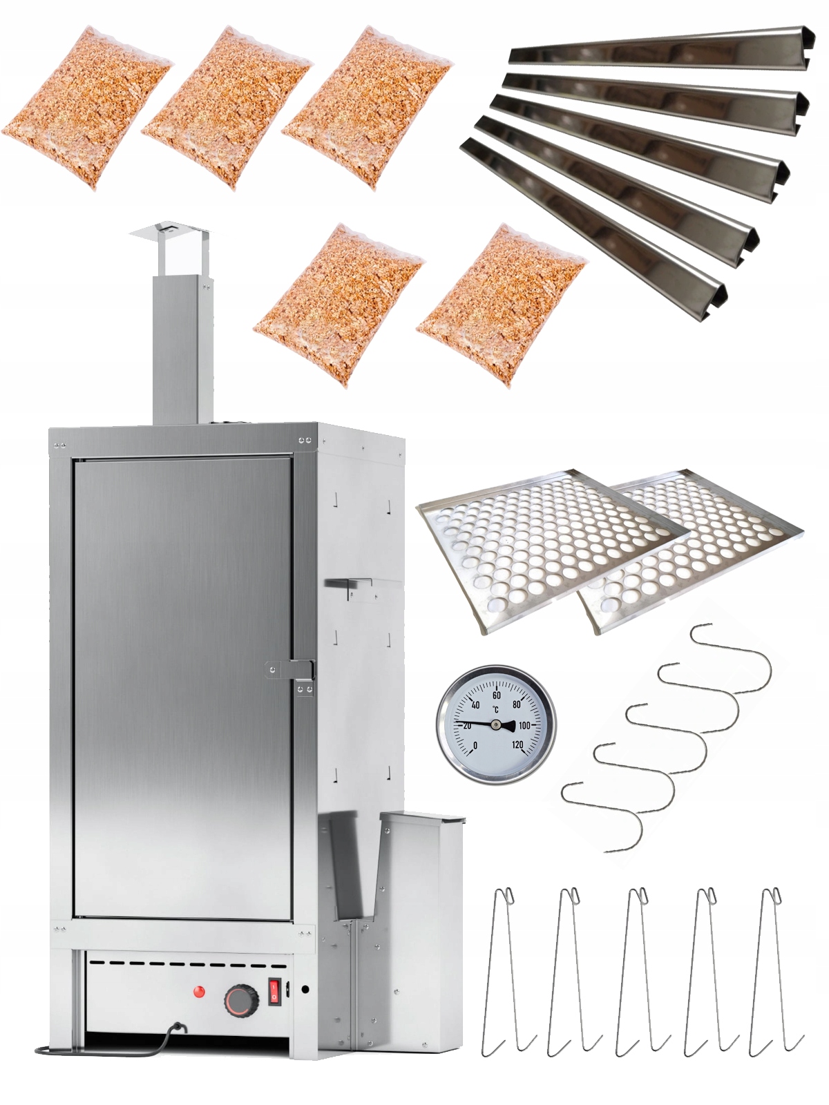 

Wędzarnia Elektryczna Automatyczna Inox 70 L
