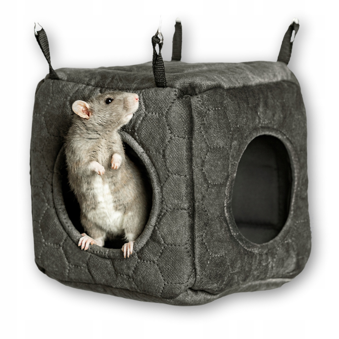 Levně Kraina Tuptusia domeček kostka dva vchody pro činčily a potkany