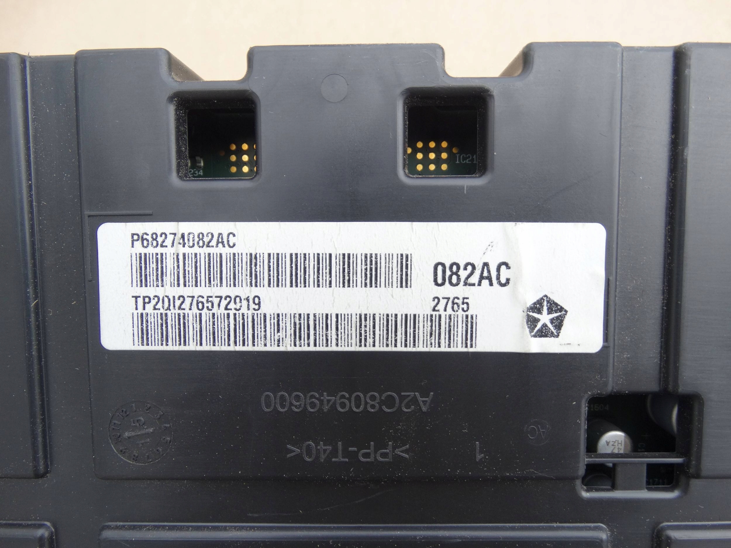 dials dials JEEP CHEROKEE V KL 2.2 CRD P68274082AC