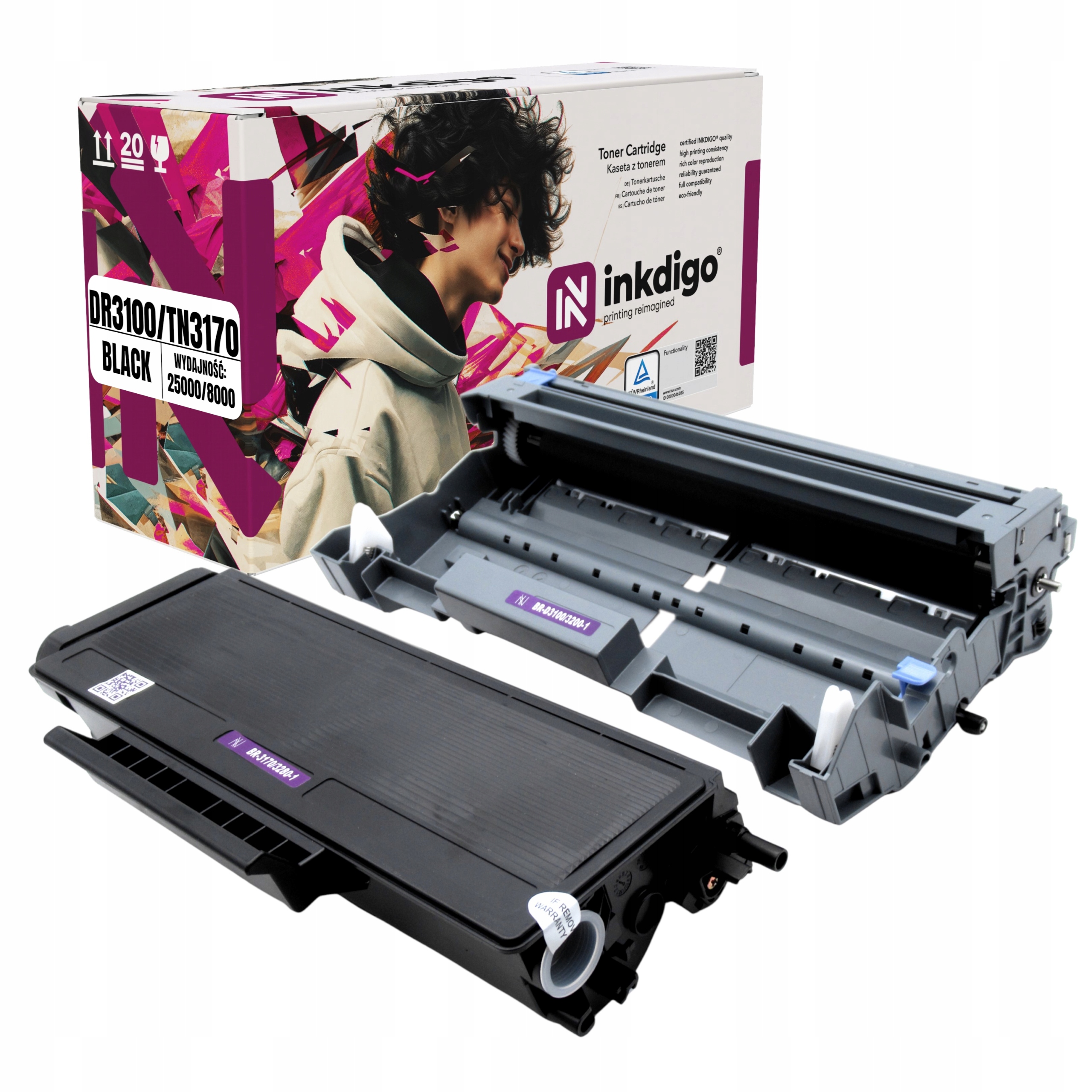 Buben Toner Pro Brother DR-3100 TN-3170 DCP-8060