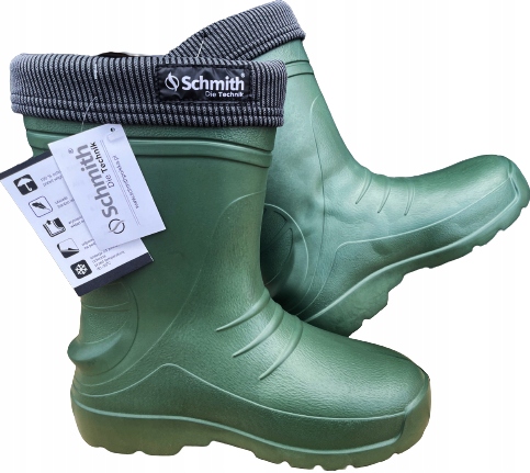 SCHMITH KALOSZE GUMOWCE PVC BUTY ROBOCZE OCIEPLANE