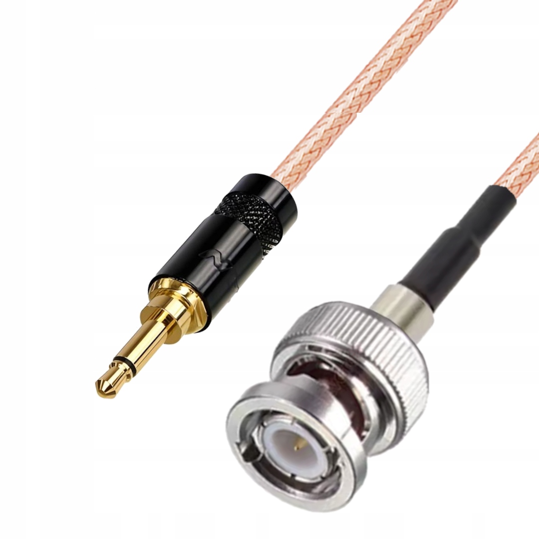 Pigtail Jack 3.5 wtyk Bnc wtyk RG316 2m