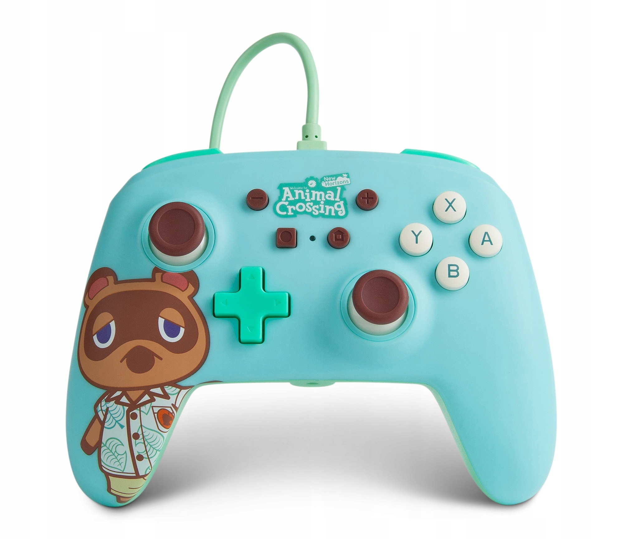 Pad przewodowy do konsoli Nintendo Switch zielony