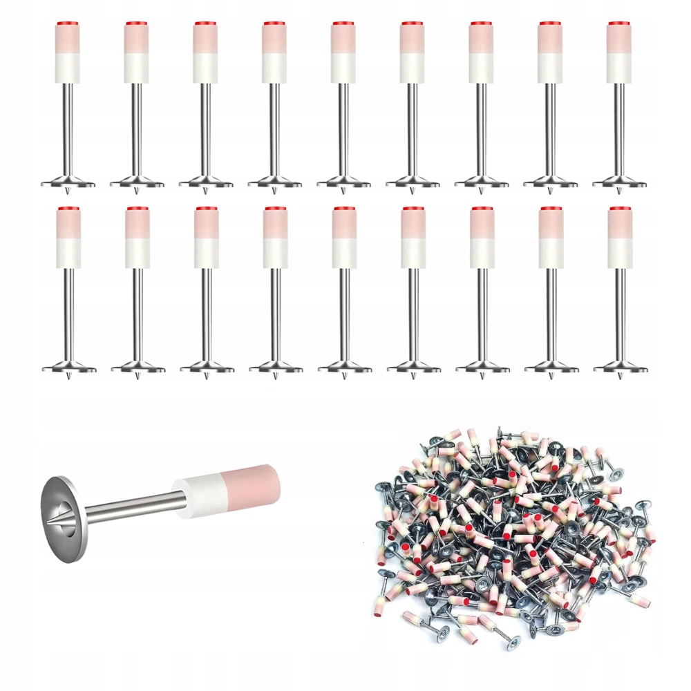 400 sztuk gwoździ Do gwoździarki, gwoździarki pneumatycznej, gwoździe stalo