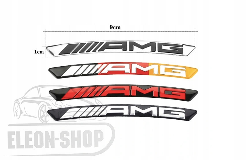 NAKLEJKI MERCEDES AMG na FELGI LOGO AMG na FELGI Producent Inny