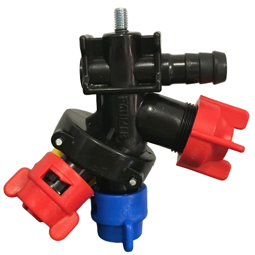 Głowica obrotowa końcowa opryskiwacza na śrubkę Producent części Polimer