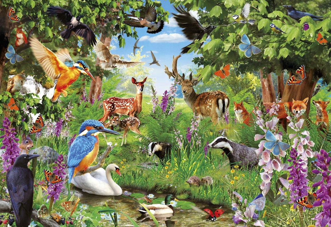 

Puzzle 2000 el. Fantastic Forest Fantastyczny Las