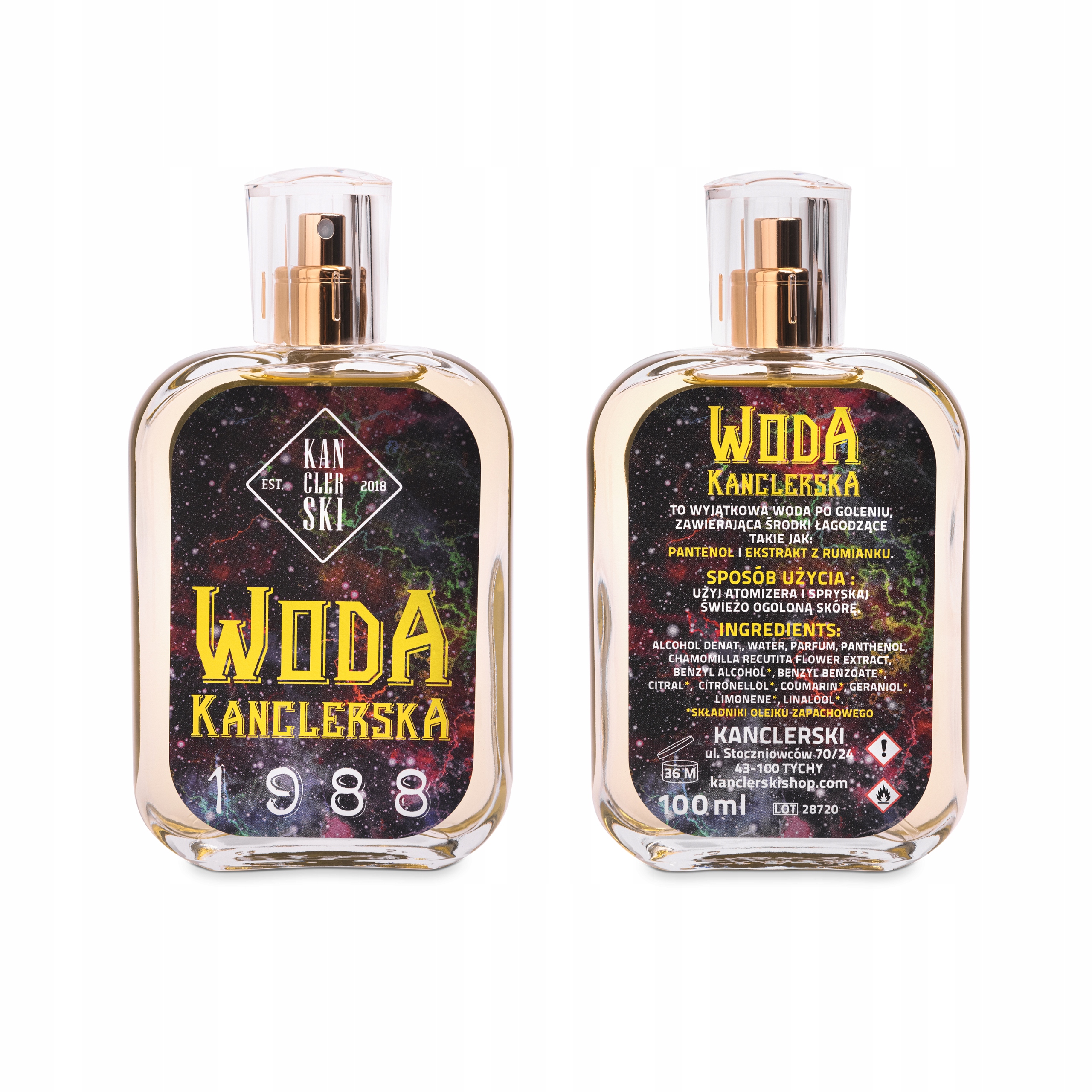 

Kanclerski Woda Po goleniu Kanclerska 1988 100ml