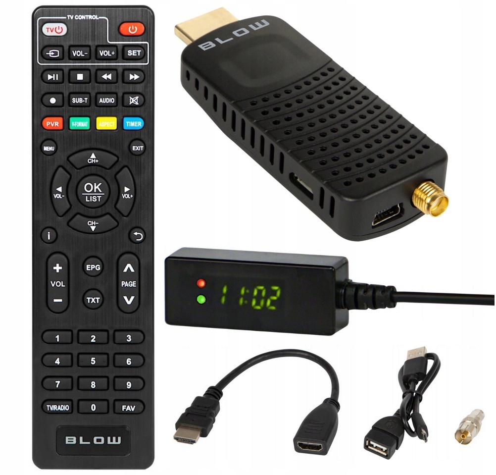 Tuner Dekodér Hd Tv DVB-T2 Hdmi H.265 Hevc