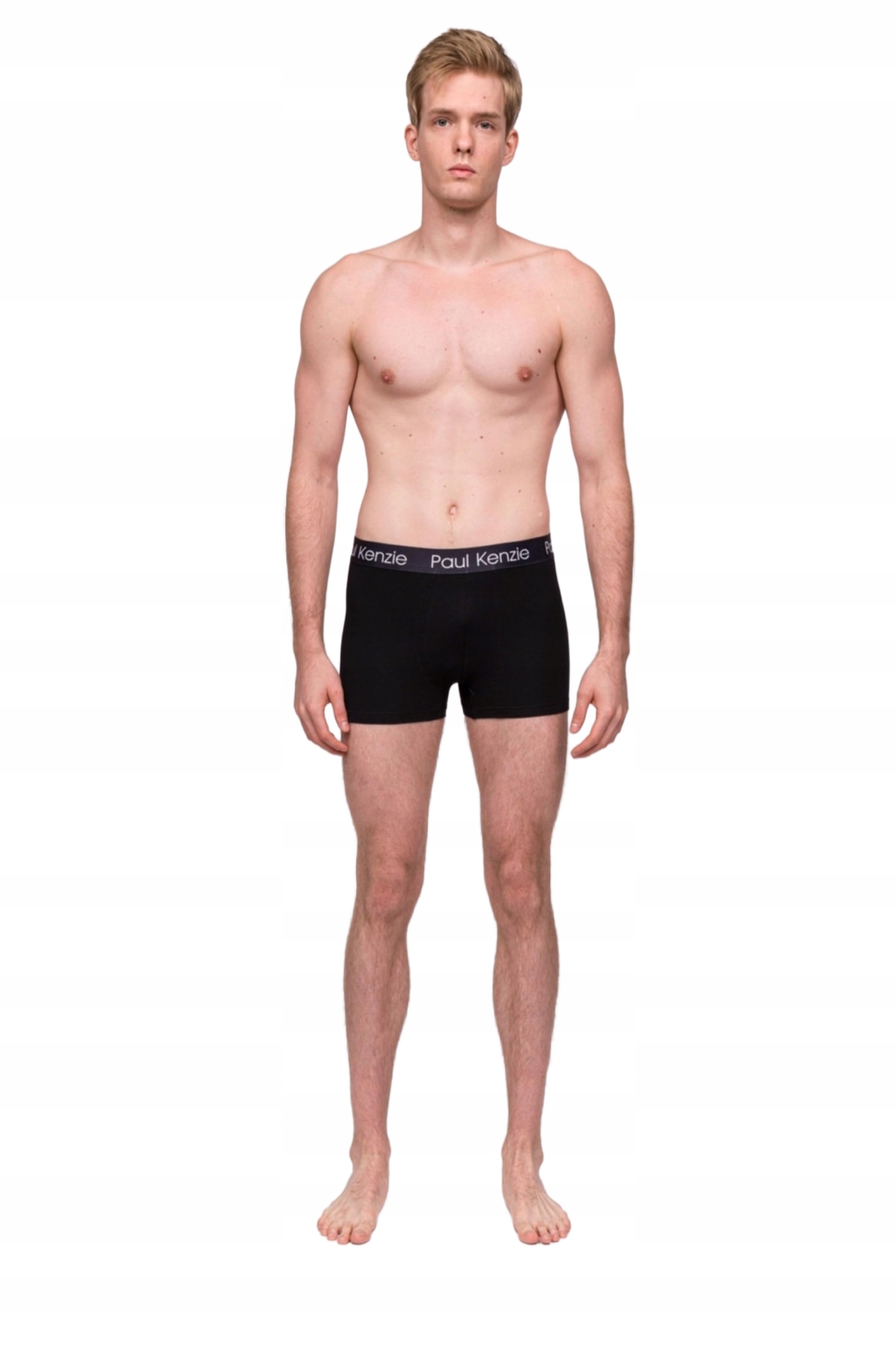 Paul Kenzie Černé Bavlněné Slipy Pro Muže S Logem 3 Pack S Opa