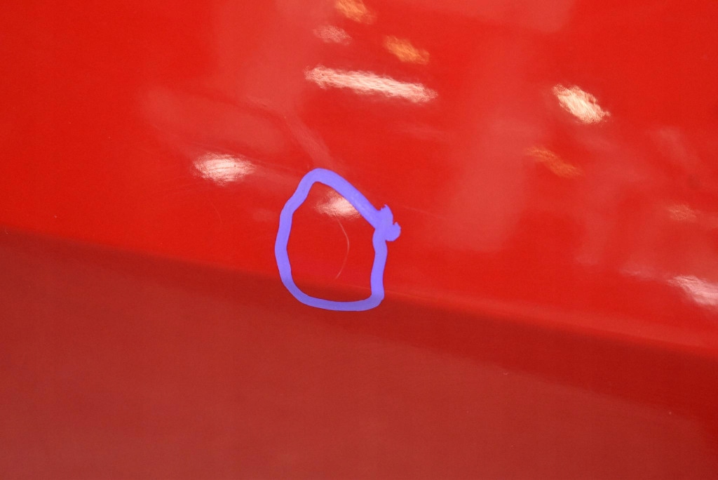 door left front front red HONDA CIVIC 8 VIII 5D HB 05-08