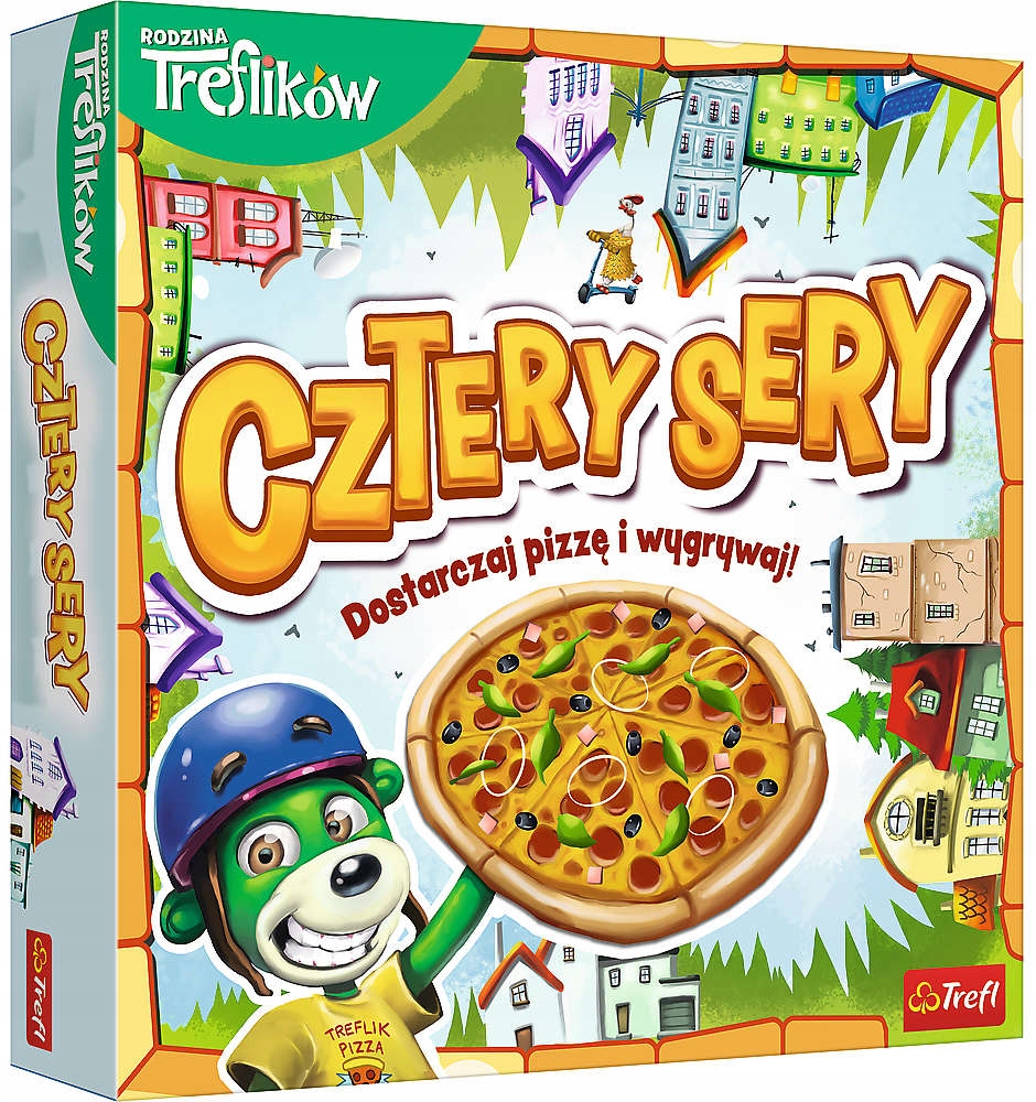 

Towarzyska Gra Planszowa Cztery Sery Pizza