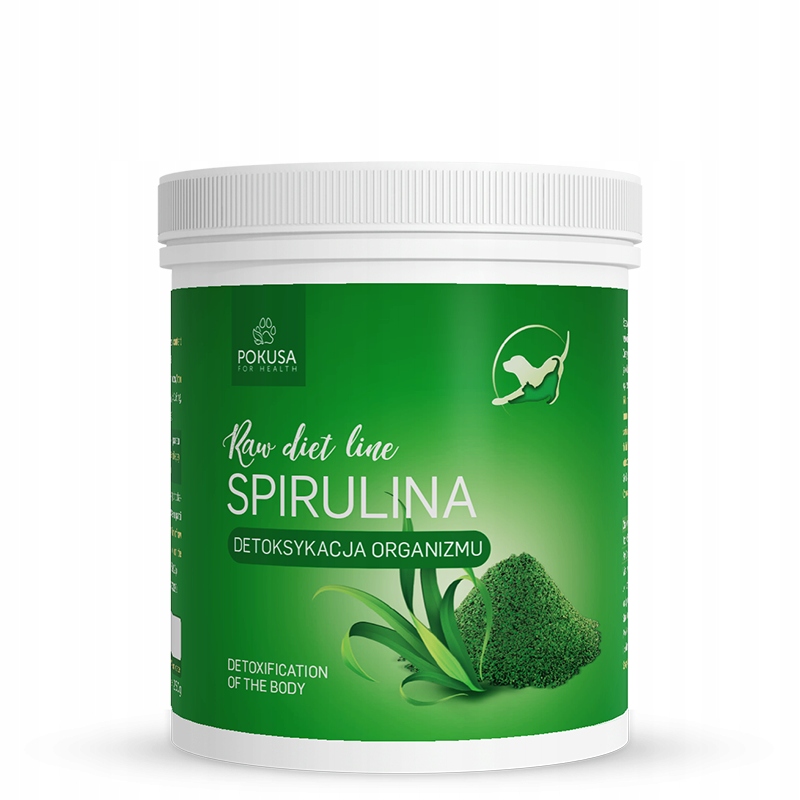 Pokusa Spirulina dla Kota i Psa 1000g