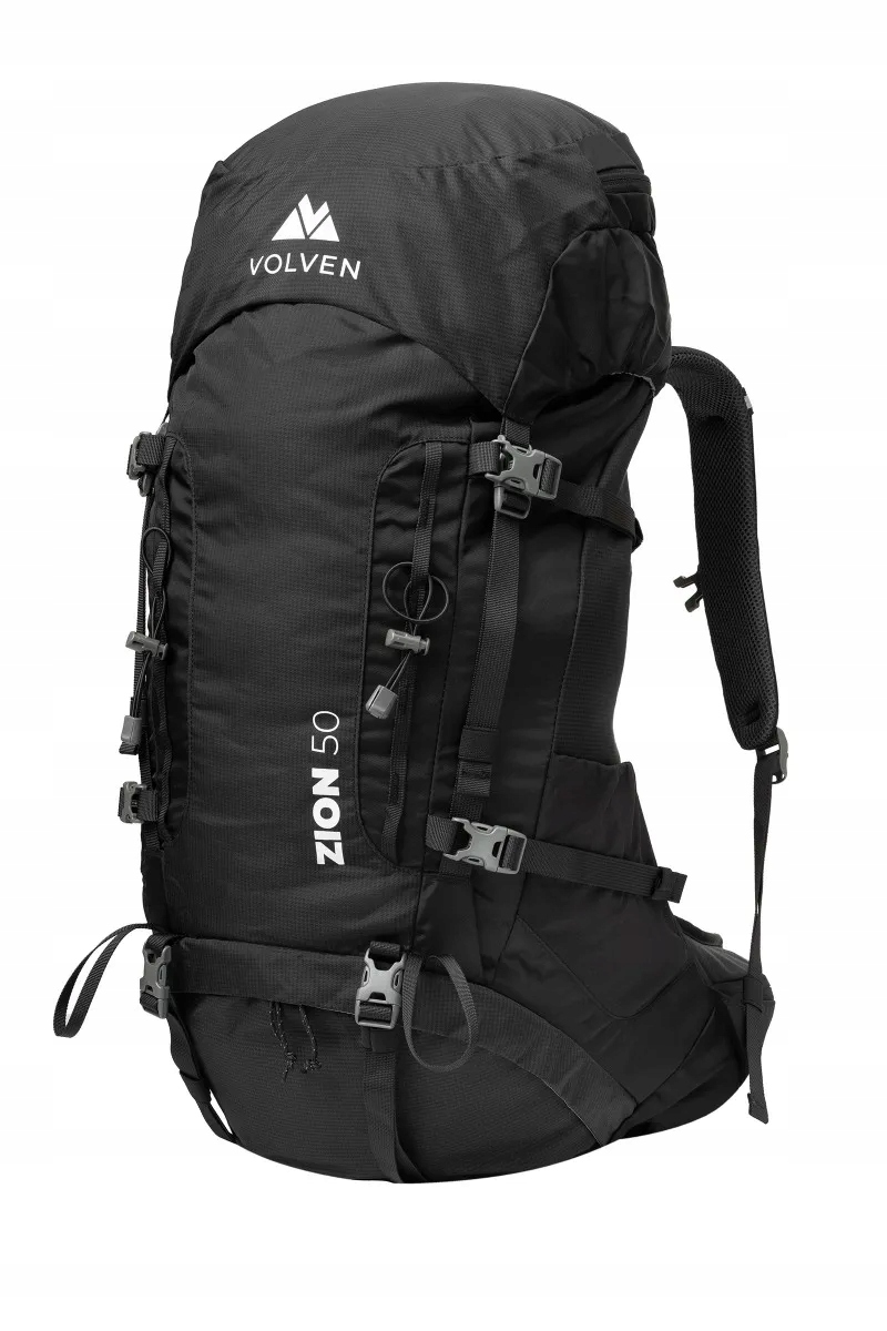 Plecak trekkingowy Volven Zion 50L-CZARNY