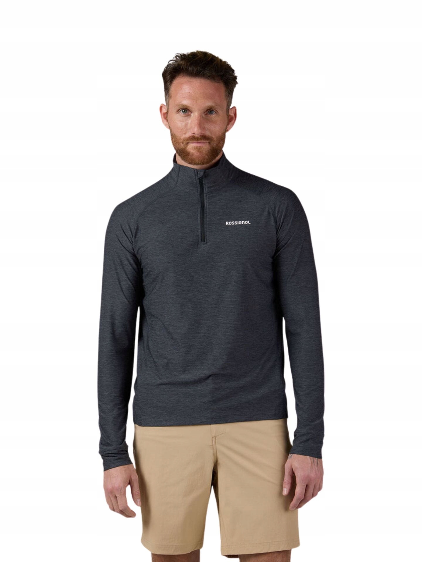 Tričko Rossignol Westweg Half-Zip černé XL