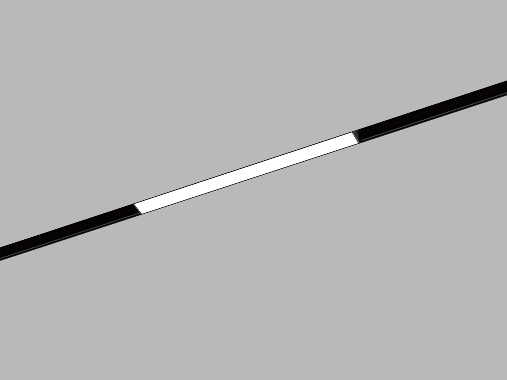 LED2 6481043D Lištové svietidlo Magline II 30, B Dali DIM 12W 4000K čierna