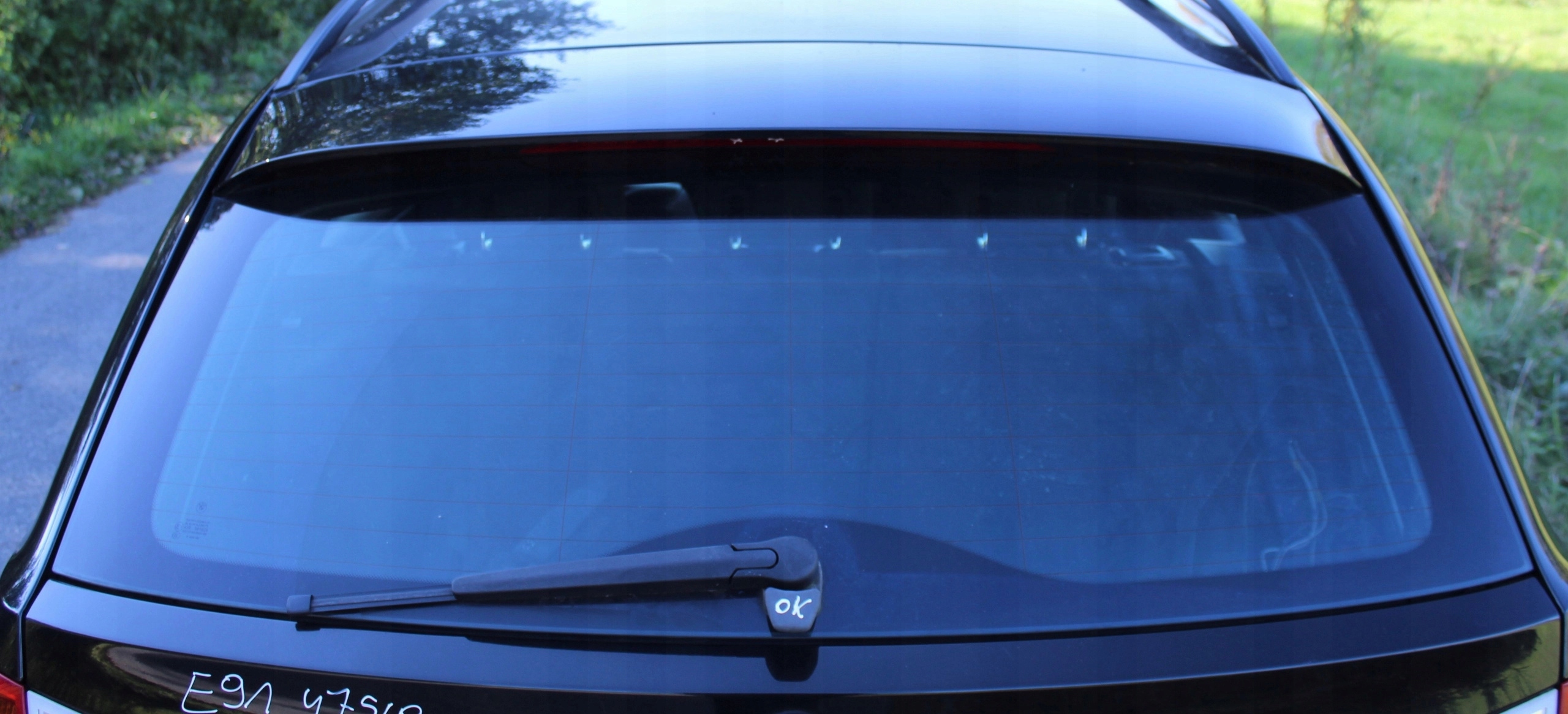 SZYBA TYŁ TYLNA UCHYLNA KLAPY BAGAŻNIKA BMW E91