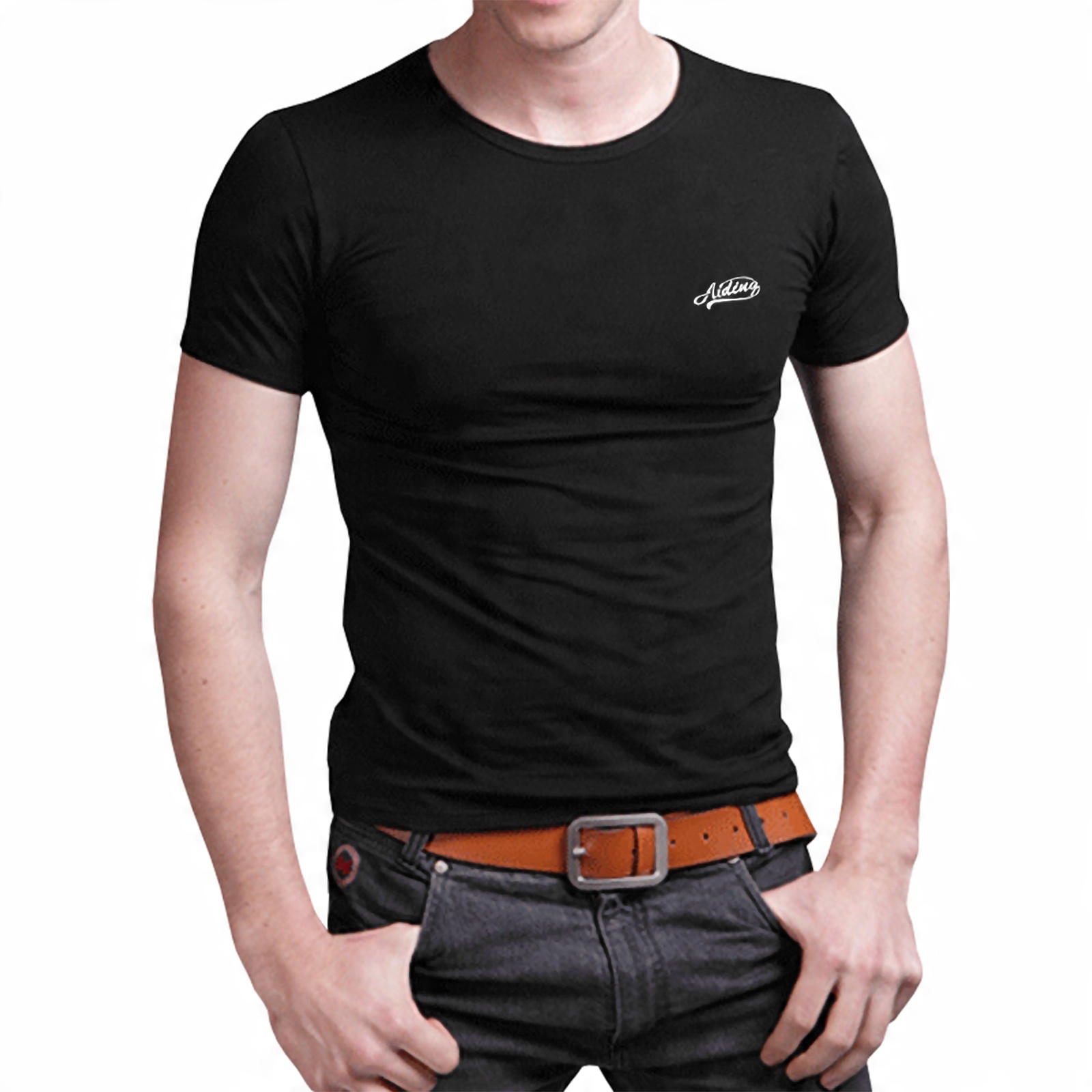 

Koszulka Męska Tshirt Podkoszulek 65003 3XL czarny